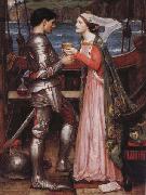 John William Waterhouse Tristram and Isolde oil